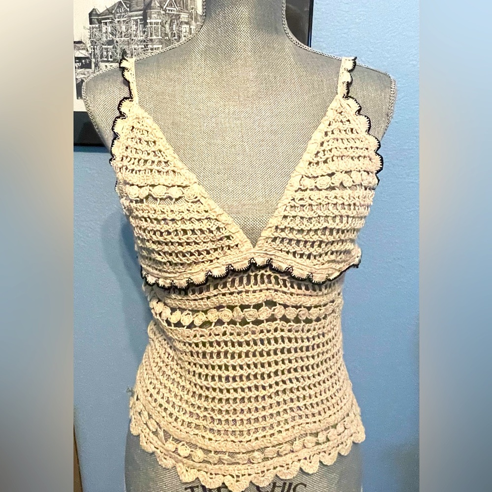 Forever 21 Crochet Tank Top